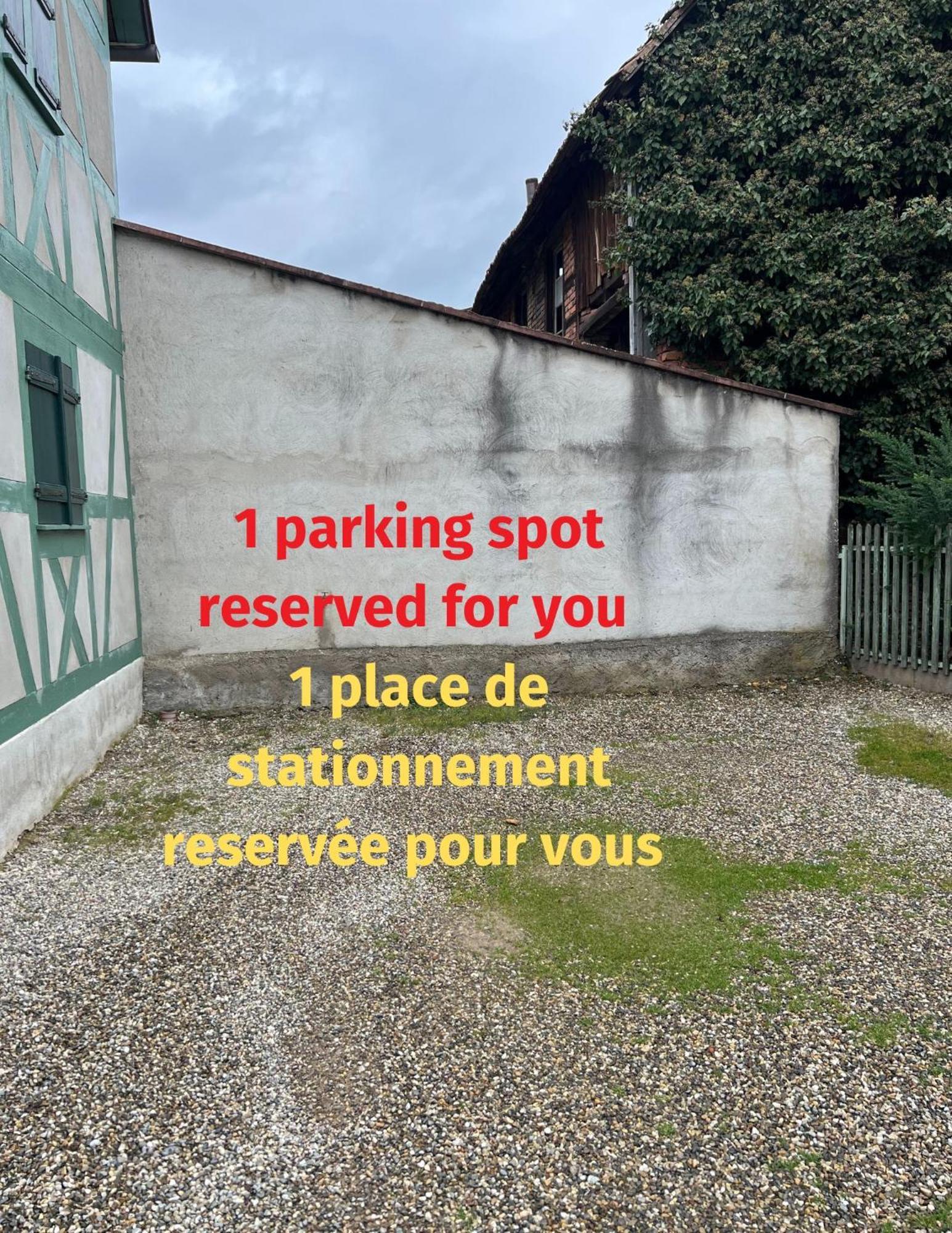 Gite Chez Marie-Sarah Petite Maison Calme Parking Ebersheim Buitenkant foto