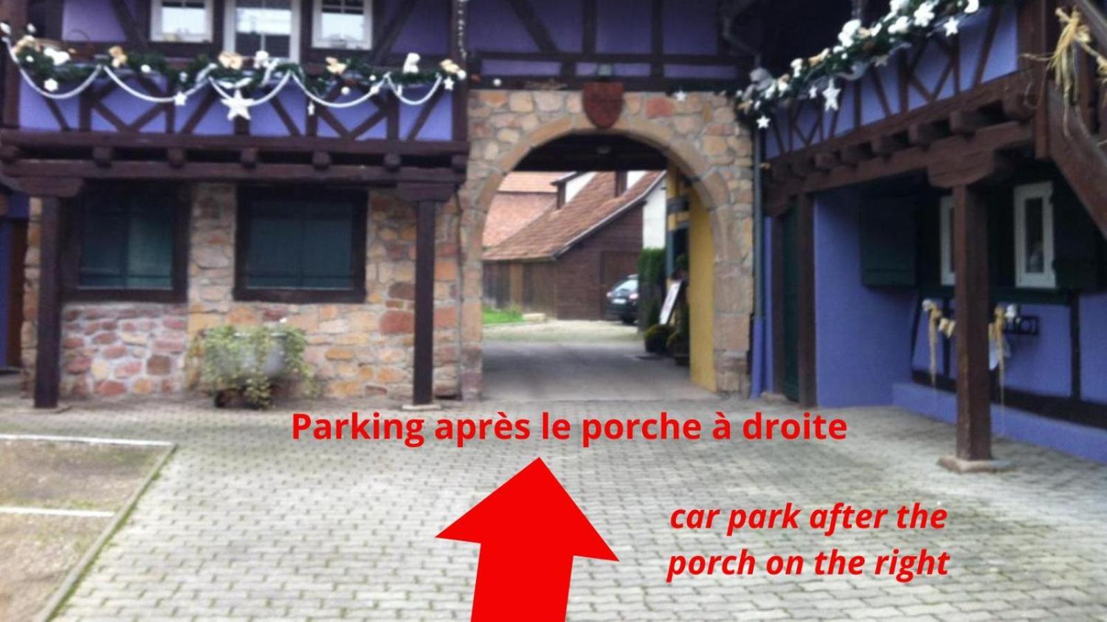 Gite Chez Marie-Sarah Petite Maison Calme Parking Ebersheim Buitenkant foto
